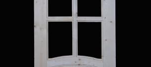 Полотно дверное (ель) 800 х 2000 мм под стекло